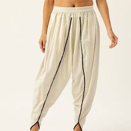 Women Elasticated Cotton Dhoti Salwar-image-5