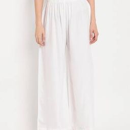 Solid Palazzos with Elasticated Waist-picture-26