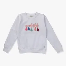 Typographic Embossed Drop-Sleeves Sweatshirt-picture-12