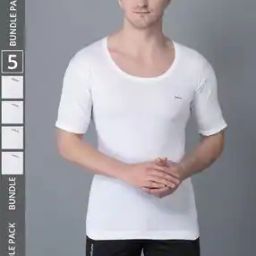 Solid Half-Sleeve Vest-image-37