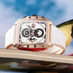 H3920G-G Men Chronograph Watch with Tang Buckle-10