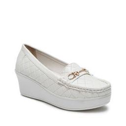 Wedge Heeled Slip-On Loafers-image-21