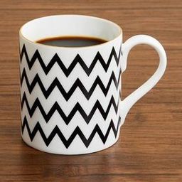 Chevron Print Coffee Mug-image-46