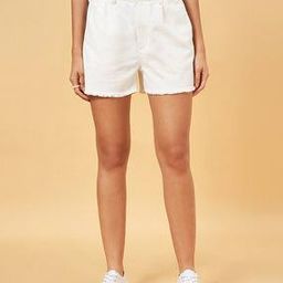people by pantaloons Women Denim Shorts with Slip Pockets -picture-10