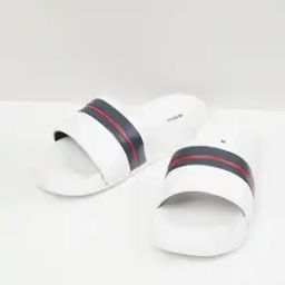 Striped Slip-On Sliders-3