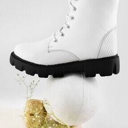 Women Ankle-Length Lace-Up Boots with Tie-Up-image-34