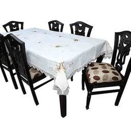 Cross Stitch Embroidered 6-Seater Rectangular Table Cover-image-36
