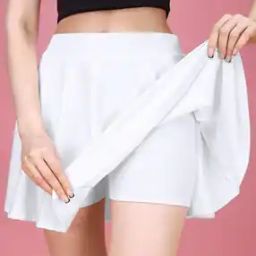 Women Flared Mini Skirt-image-3