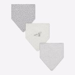 Pack of 3 Printed Bibs-image-78