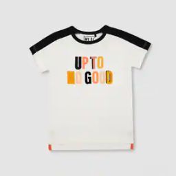 Typographic Print Crew-Neck T-shirt-77