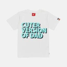 Typographic Print Round-Neck T-shirt-image-80