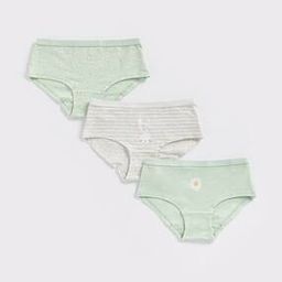 Pack of 3 Printed Cotton Briefs-30