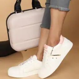 Women Low-Top Lace-Up Sneakers-image-12