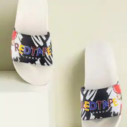 Women Graphic Slides with Flat Heels-image-39