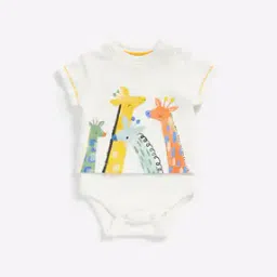 Giraffe Print Cotton Bodysuit-picture-45