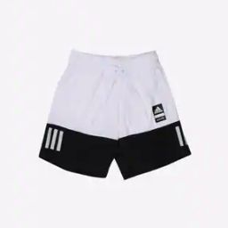 Colourblock Shorts with Elasticated Drawstring Waist-picture-0