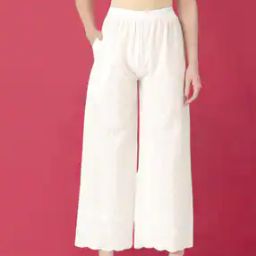 Women Embroidered Palazzos with Elasticated Waist-picture-48
