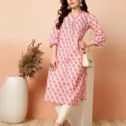 Women Printed Straight Kurta-image-31