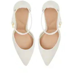 Women Pointed-Toe Heeled Shoes with Buckle Closure-21