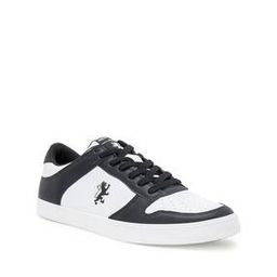 Round-Toe Sneakers with Lace-Up Fastening-image-94