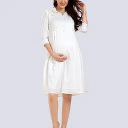 mom for sure by ketki dalal Embroidered A-Line Dress-picture-24