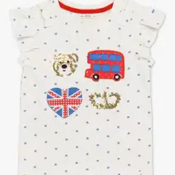 Polka-Dot Top with Applique-image-72
