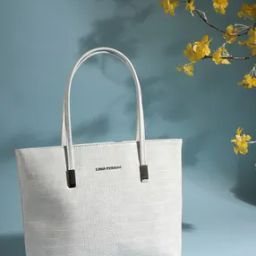 Croc-Embossed Tote Bag-image-1
