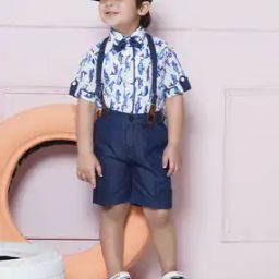 Boys Printed Shirt & Shorts Set-picture-16