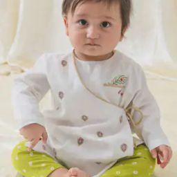 Boys Embroidered Kurta & Pyjamas Set-20