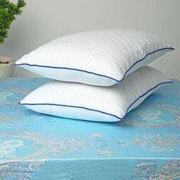 Set of 2 Ultra Soft Microfiber Filled Pillows 17'' X 27''-26