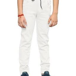 Boys Lightly Washed Jogger Jeans-image-86