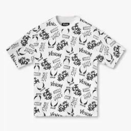 Boys Typographic Print Slim Fit Crew-Neck T-Shirt-picture-8