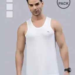 Pack of 4 Men Sleeveless Vests-image-3