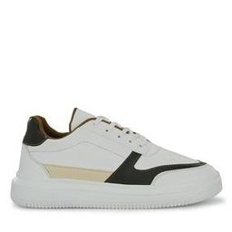 Men Low-Top Lace-Up Sneakers-image-8