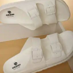 Men Open-Toe Double Strap Slides-image-3
