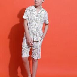 Boys Graphic Nightsuit Set-picture-53