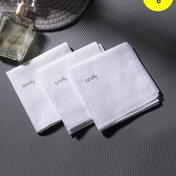 Men Set of 6 Checked Cotton Handkerchiefs-image-21
