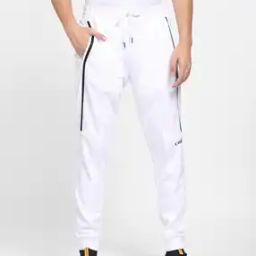 Men Logo Print Joggers with Insert Pockets-image-5