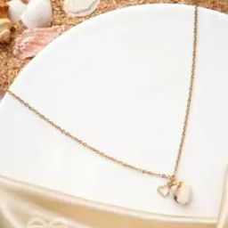 Women The Beach Romance Pendant with Chain-image-57
