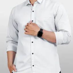 Men Regular Fit Shirt with Button Closure-image-87