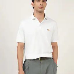 andamen Men Regular Fit Polo T-Shirt with Short Sleeves-picture-17