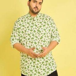 Men Floral Short Kurta-image-53