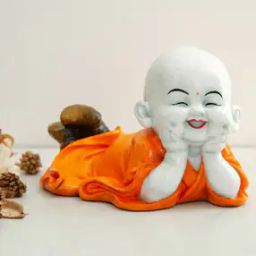 Monk Miniature Decor Figurine -image-33