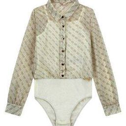 Printed Regular Fit Shirt with Spread Collar-image-10