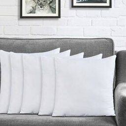 Set of 5 Square Filled Cushions 16" x 16"-16