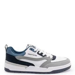 Men Knitted Lace-Fastening Sneakers with Round Toes-image-67