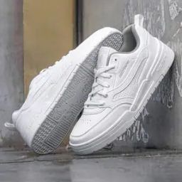 Men Knitted Lace-Fastening Sneakers with Round Toes-image-76