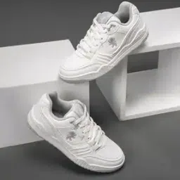 Men Knitted Lace-Fastening Sneakers with Round Toes-image-71