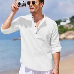 Men Regular Fit Short Kurta-image-48