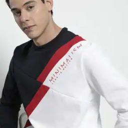 Colourblock Crew-Neck Sweatshirt-picture-27
